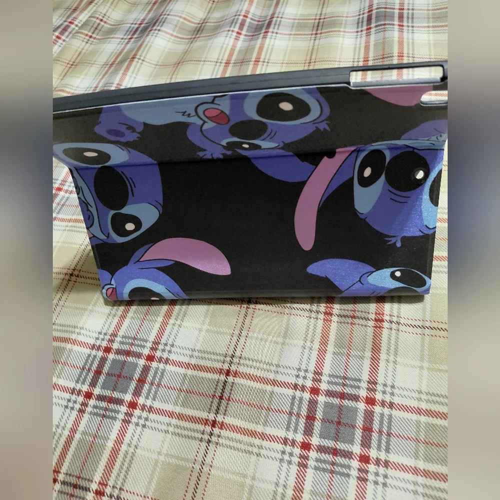 Stitch Character Black and Blue Phone Case